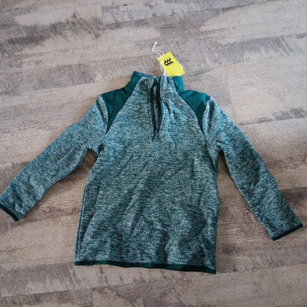Green n white sports shirt